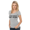 Tee shirt Maman 100 % Rugby Gris