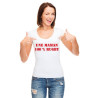Tee shirt Maman 100 % Rugby Blanc