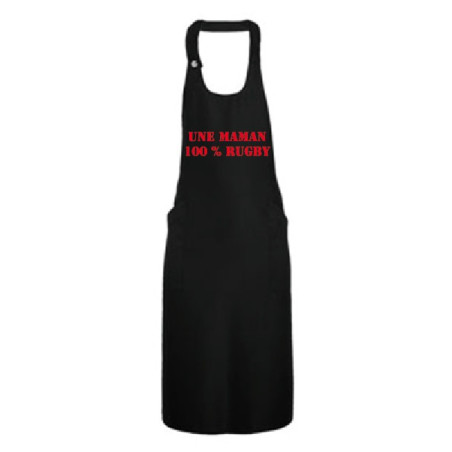 Tablier Maman 100 % Rugby