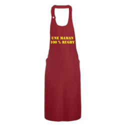 Tablier Maman 100 % Rugby