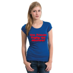 Tee shirt Maman Rugby qui déchire !! Bleu