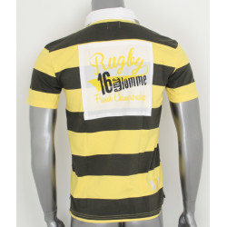 Polo XVI ème Homme MC Rayé MDM