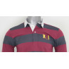 Polo XVI ème Homme ML Rayé BORDEAUX BEGLES