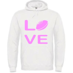 Sweat Love Femme Blanc rose