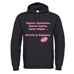 Sweat Marraine de Rugbyman