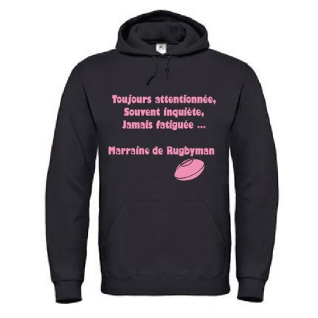 Sweat Marraine de Rugbyman