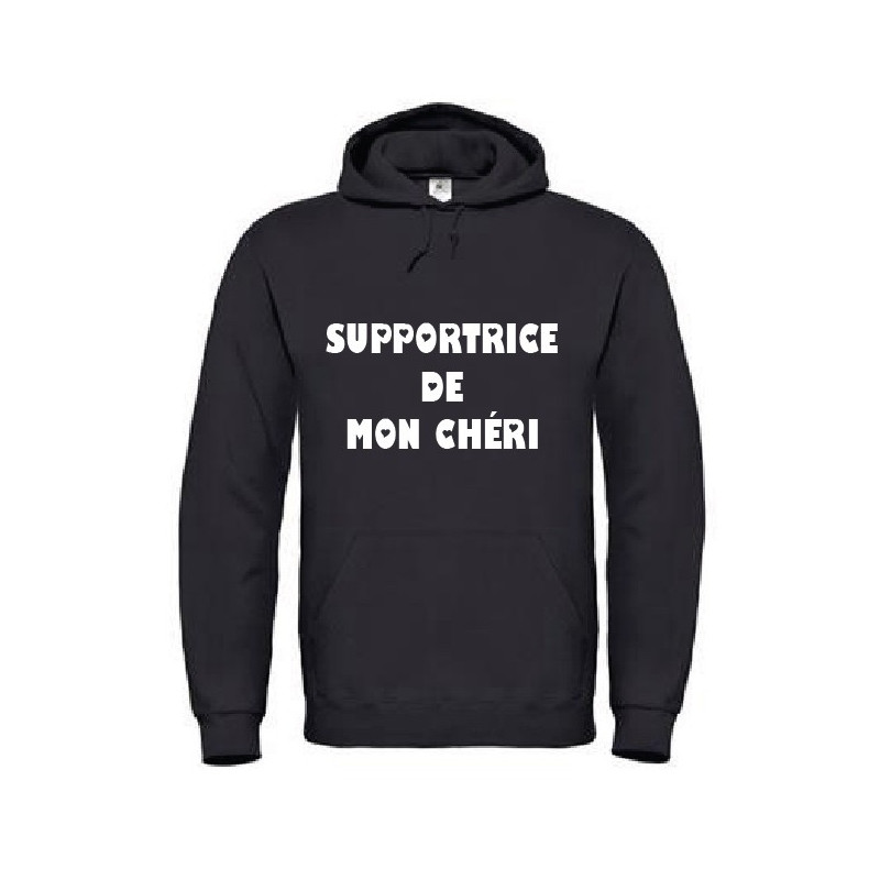 Sweat Supportrice de mon chéri