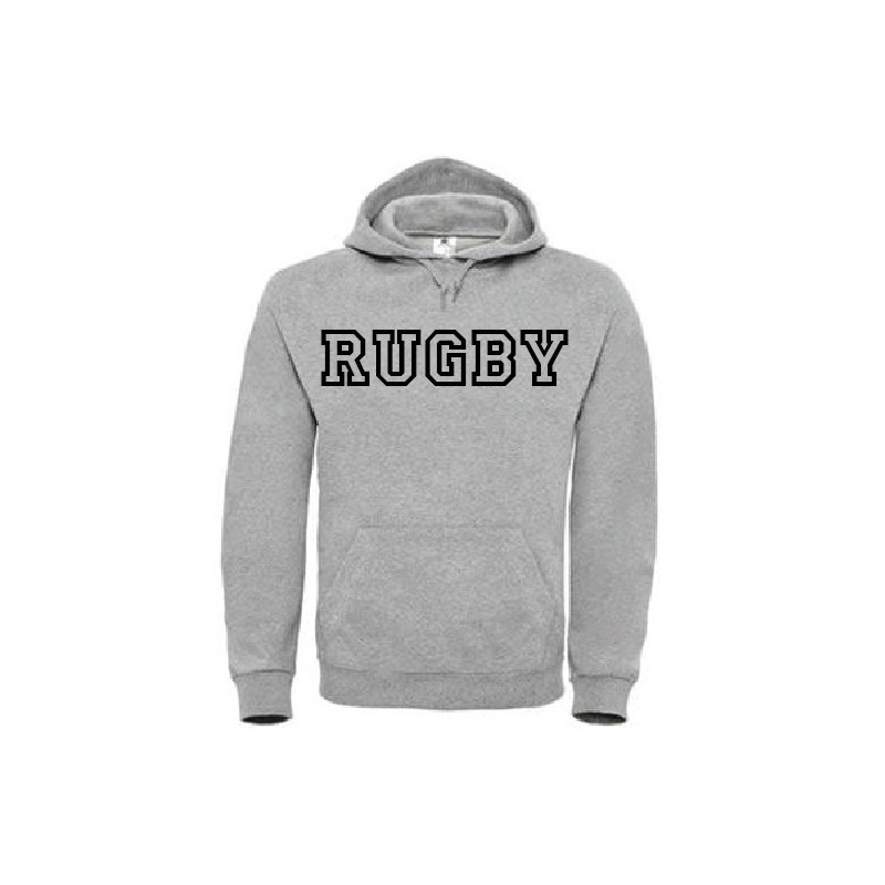 Sweat Rugby Let Gris