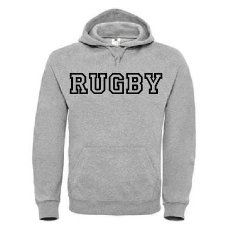 Sweat Rugby Let Gris