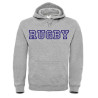 Sweat Rugby Let Gris