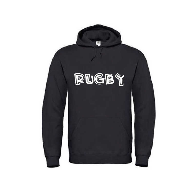 Sweat Rugby Hell Noir