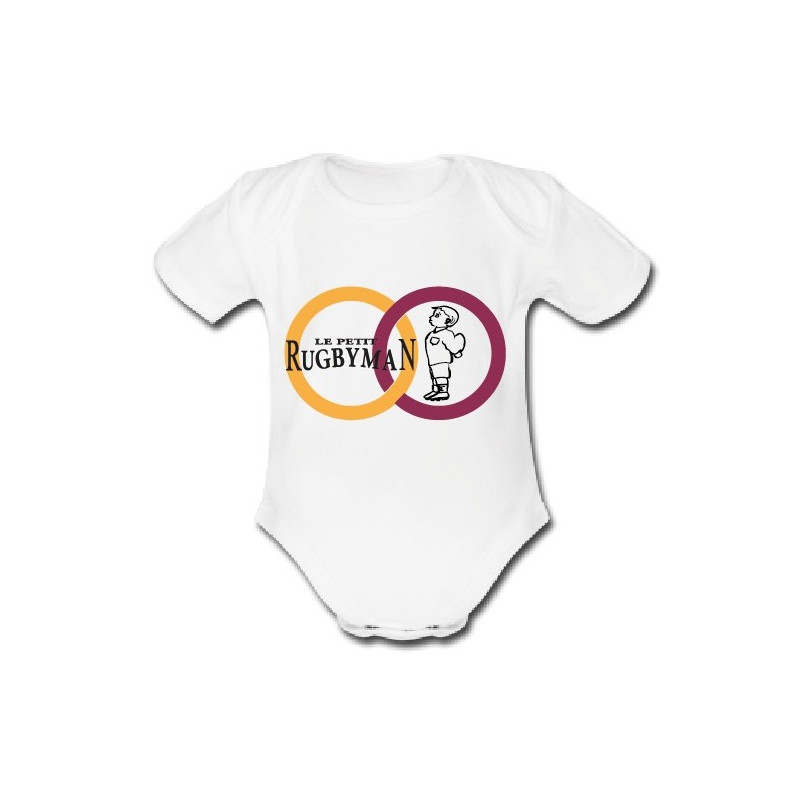 Body bébé Le Petit Rugbyman Cercle