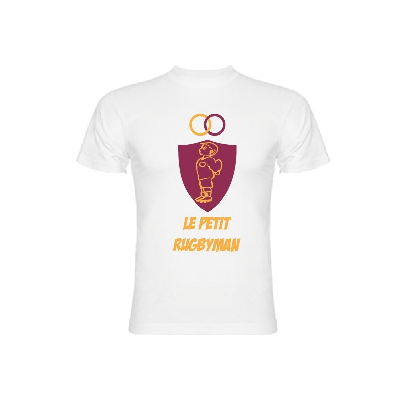 Tee Shirt Junior Le Petit Rugbyman Blason