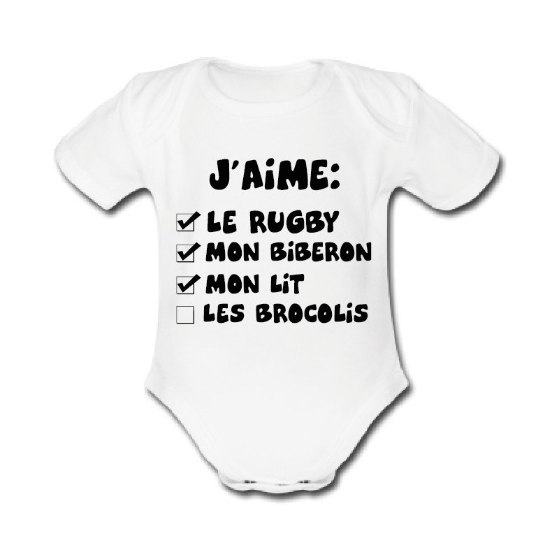 Body bébé "J'aime"