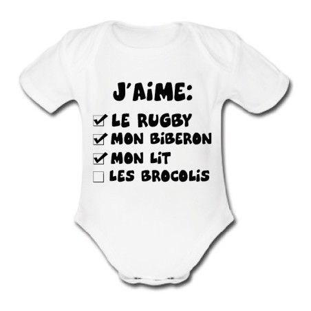 Body bébé "J'aime"