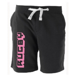 Bermuda molleton Rugby Tetris Noir