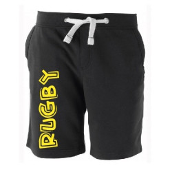 Bermuda molleton Rugby Hell Noir
