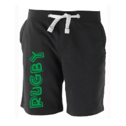 Bermuda molleton Rugby Hell Noir