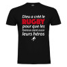Tee Shirt Dieu a créé le Rugby