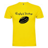 Tee Shirt Rugby & Vintage Ballon Jaune