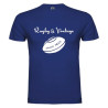 Tee Shirt Rugby & Vintage Ballon Bleu Royal