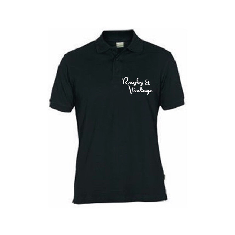 Polo Rugby & Vintage Classic noir