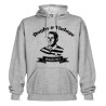 Sweat capuche Rugby & Vintage Buste Gris