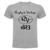 Tee Shirt Rugby & Vintage RV Gris