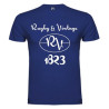 Tee Shirt Rugby & Vintage RV Bleu