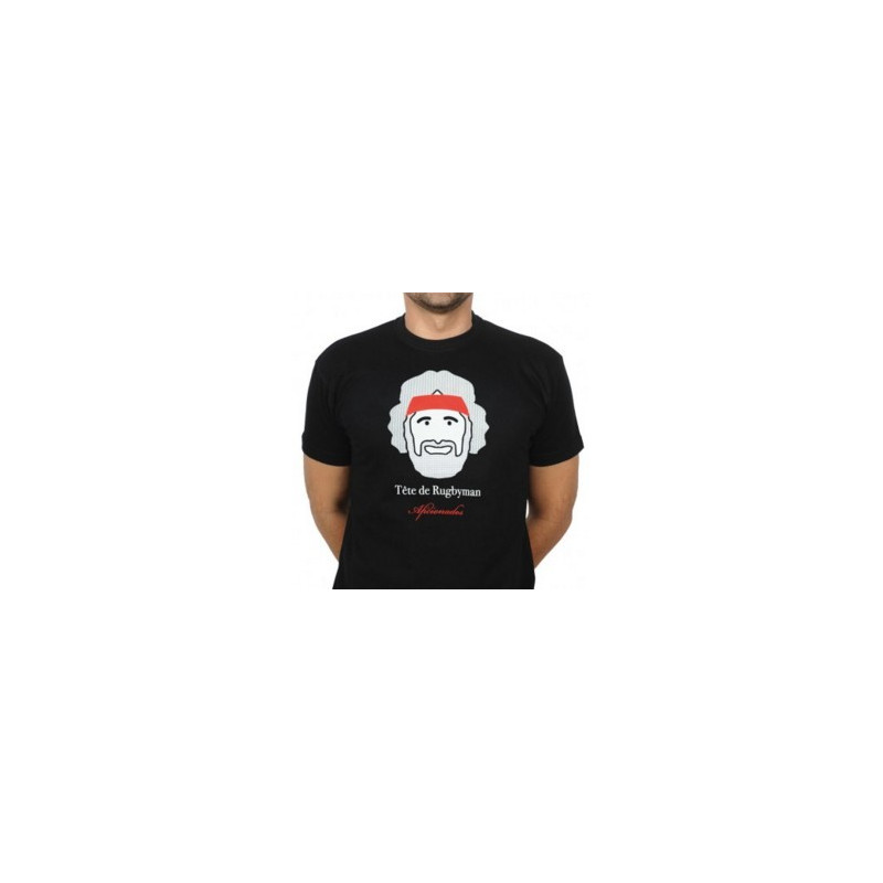 Tee shirt Aficionados "Bandeaur"  Noir